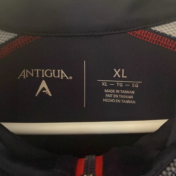 Antigua MLB Quarter Zip Sweater - Boston Red Sox - Picture 4 of 6